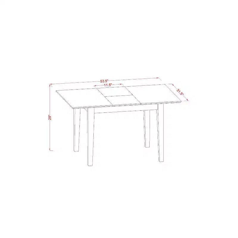 Set Tavolo con Sedie per Sala da Pranzo - Set da Pranzo per Cucina - Design Lakeside Living