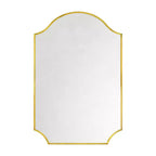 Specchio smerlato Airius dorato spazzolato 24x36