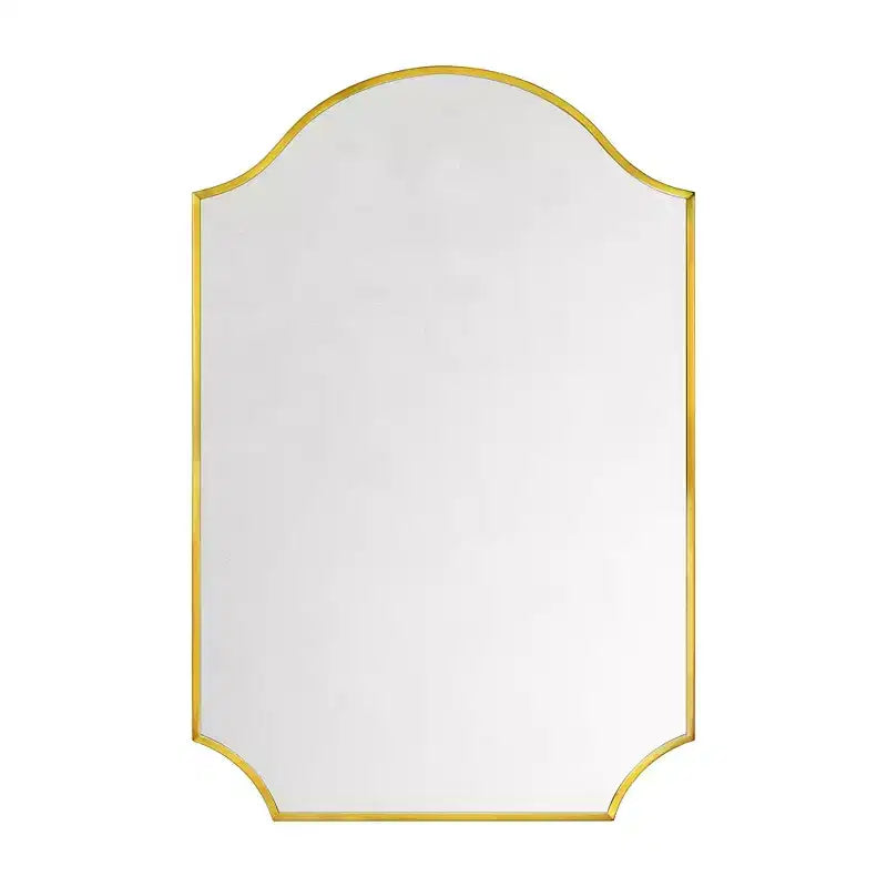 Specchio smerlato Airius dorato spazzolato 24x36