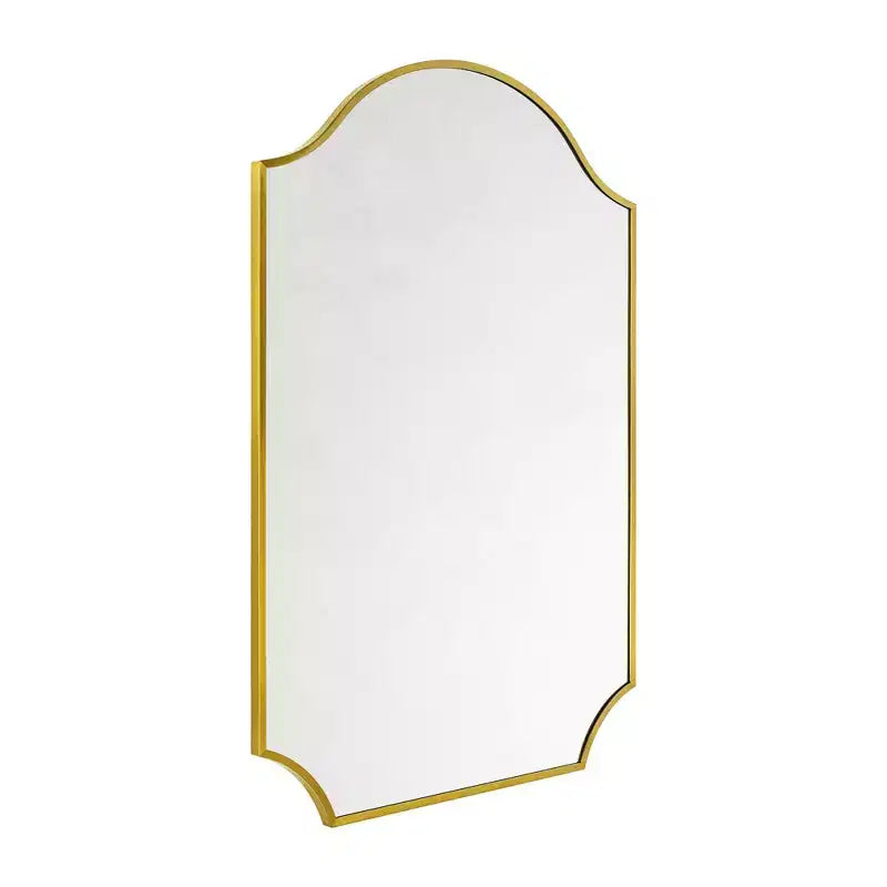 Specchio smerlato Airius dorato spazzolato 24x36