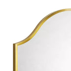 Specchio smerlato Airius dorato spazzolato 24x36