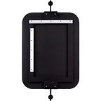 Specchio da Parete Penbrook 24x42 con Bordo Lucidato Nero Invecchiato