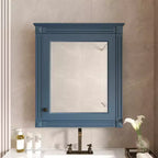 Pensile da bagno 61x68,5 cm con specchio e ripiano regolabile
