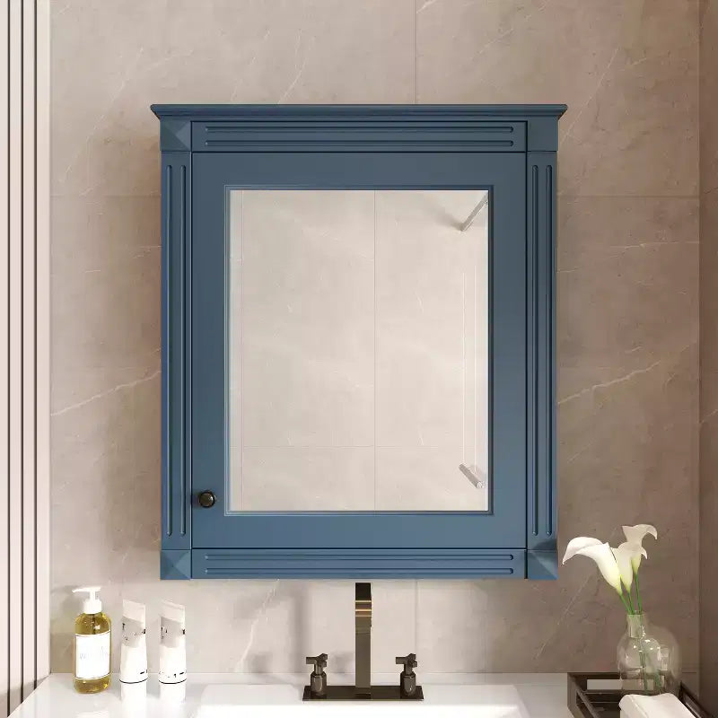 Pensile da bagno 61x68,5 cm con specchio e ripiano regolabile