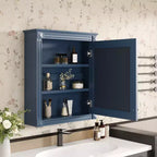 Pensile da bagno 61x68,5 cm con specchio e ripiano regolabile