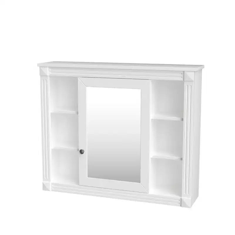 Pensile a specchio 35 x 28 con 6 ripiani aperti