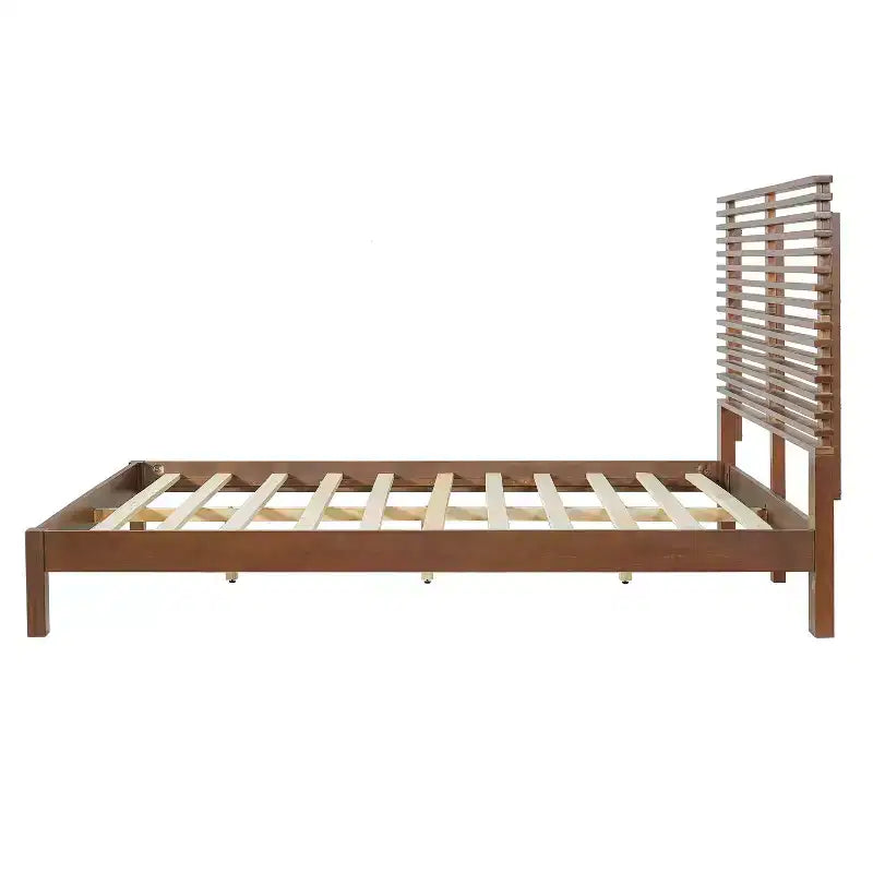 Set Camera da Letto Joy Modern 3 Pezzi in Legno con Testiera e 2 Comodini