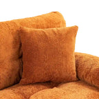 Gepolstertes 3-Sitzer-Sofa mit zweilagiger Memory-Foam-Polsterung