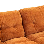 Gepolstertes 3-Sitzer-Sofa mit zweilagiger Memory-Foam-Polsterung
