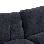 Gepolstertes 3-Sitzer-Sofa mit zweilagiger Memory-Foam-Polsterung