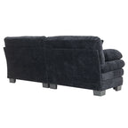 Gepolstertes 3-Sitzer-Sofa mit zweilagiger Memory-Foam-Polsterung