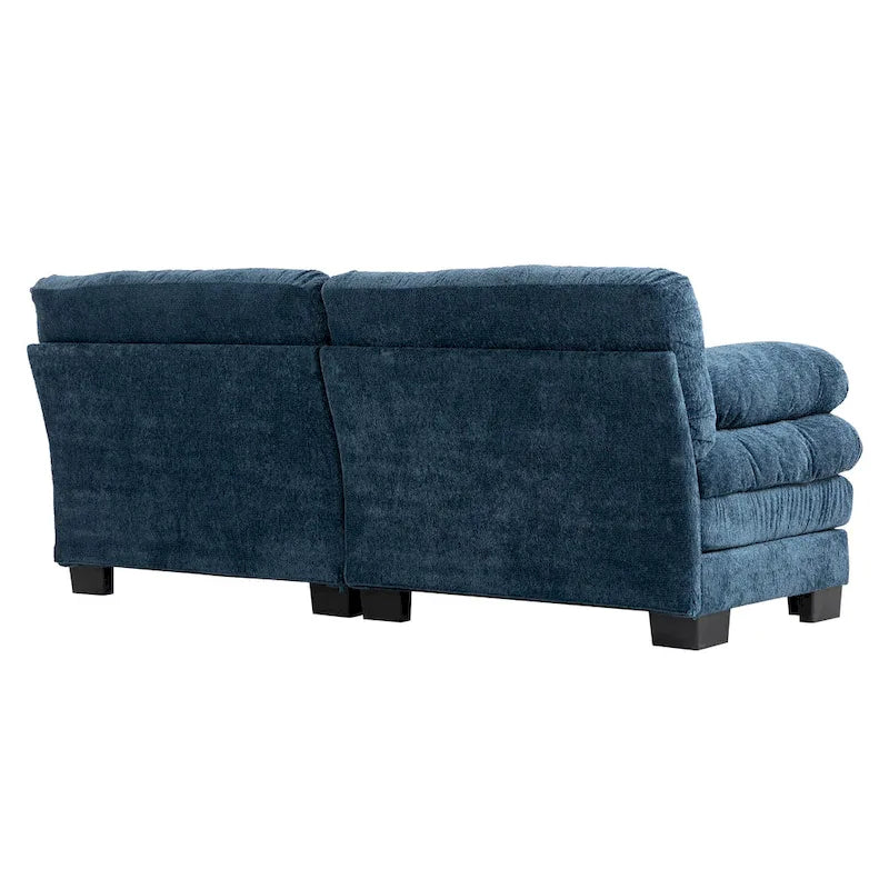 Gepolstertes 3-Sitzer-Sofa mit zweilagiger Memory-Foam-Polsterung