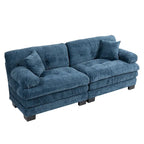Gepolstertes 3-Sitzer-Sofa mit zweilagiger Memory-Foam-Polsterung