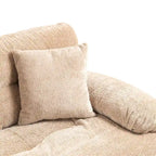Gepolstertes 3-Sitzer-Sofa mit zweilagiger Memory-Foam-Polsterung