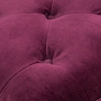 Pouf in tessuto trapuntato