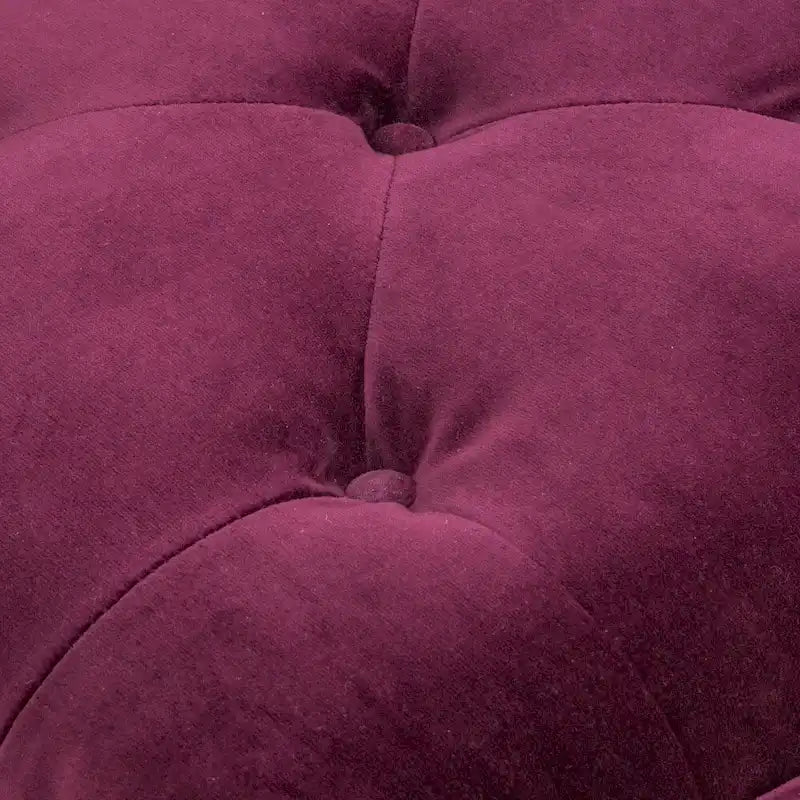 Pouf in tessuto trapuntato