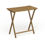 Folding TV Tray Table with Solid Hardwood