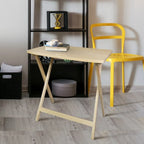 Folding TV Tray Table with Solid Hardwood