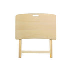 Folding TV Tray Table with Solid Hardwood