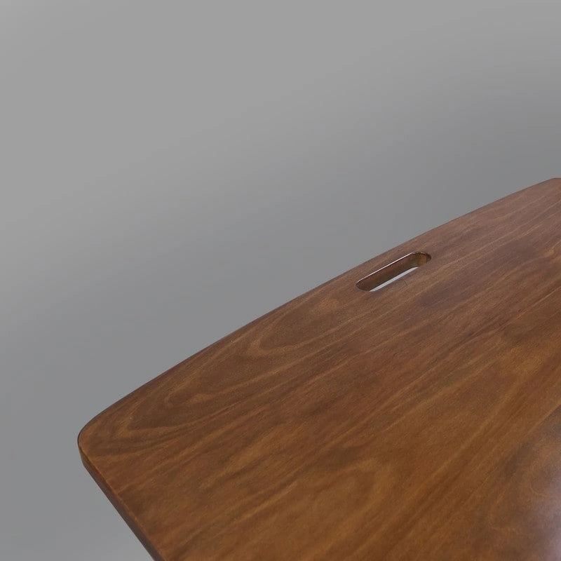 Folding TV Tray Table with Solid Hardwood