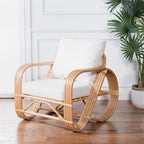 Poltrona decorativa con cuscino - 30 W x 33 D x 29 H - 30Wx33Dx29H