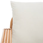 Poltrona decorativa con cuscino - 30 W x 33 D x 29 H - 30Wx33Dx29H