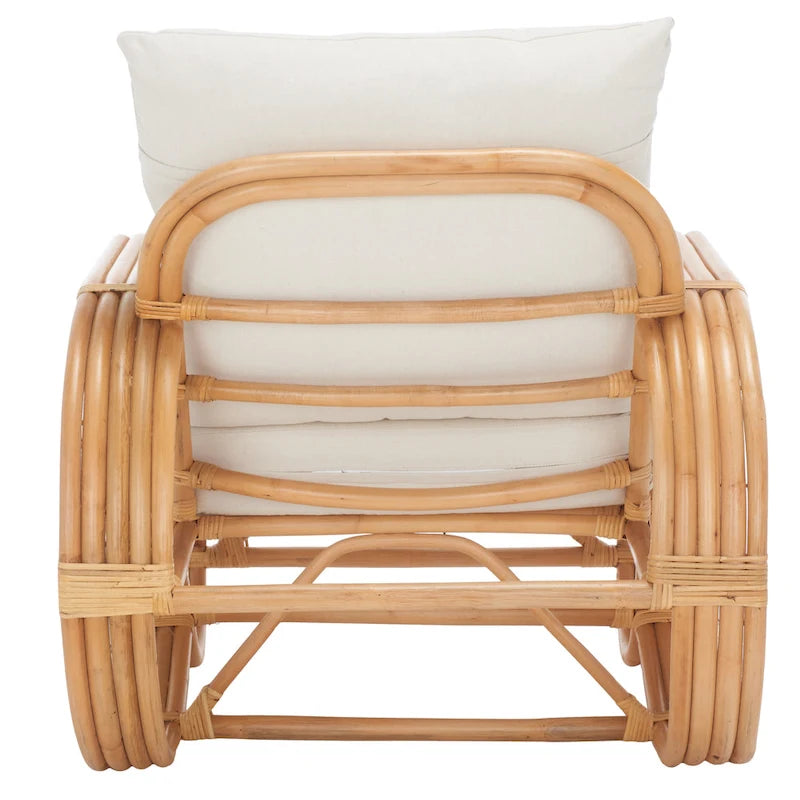 Poltrona decorativa con cuscino - 30 W x 33 D x 29 H - 30Wx33Dx29H