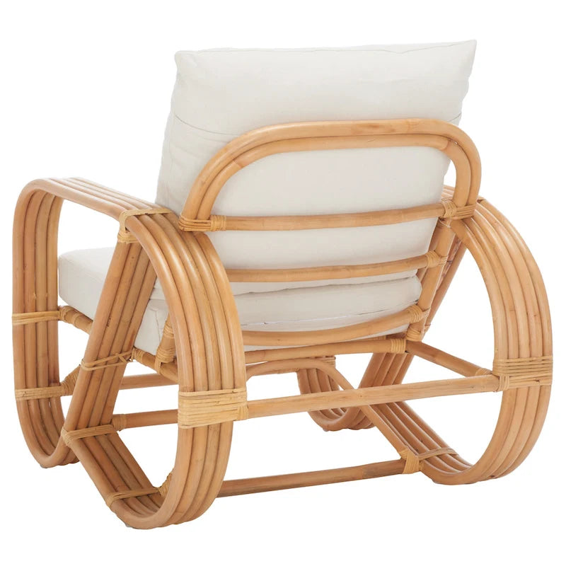 Poltrona decorativa con cuscino - 30 W x 33 D x 29 H - 30Wx33Dx29H