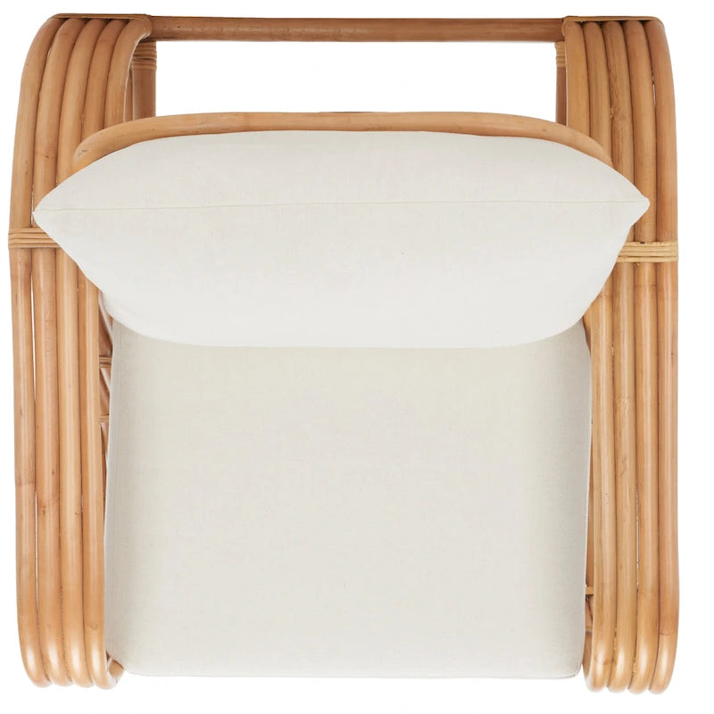 Poltrona decorativa con cuscino - 30 W x 33 D x 29 H - 30Wx33Dx29H