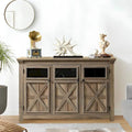 Credenza grande a 3 ante, mobile bar e portabottiglie, credenza da buffet, tavolo da buffet, angolo caffè, angolo bar