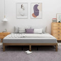 Queen Size Wood Platform Bed Frame